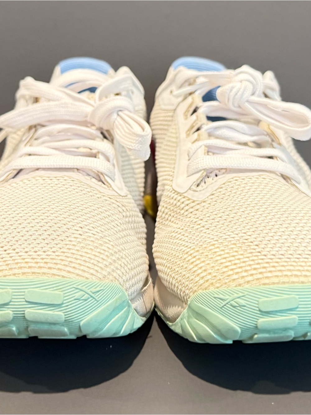 Reebok Nano X1 Grit Sneakers White/Pure Grey Women’s Size 9 - Picture 3 of 7